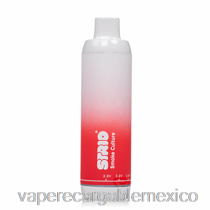 Vape Recargable Strio Cartboy Pro Twist 510 Batería Rojo Marte